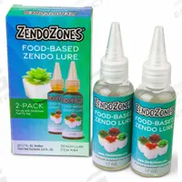 ZENDOZONES Fruit Fly Trap Lure Refill: For Use On Flying Insects, Bait Box Trap, 2 PK (MPN 1819). Key specifications — Brand: ZENDOZONES; Indoor/Outdoor Use: Indoor/Outdoor; Insect Group: Flying; Targeted Insects: Flies; Trap Style: Bait Box.