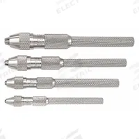 STARRETT Pin Vise: Pin Vise, 4.8 mm Max Size - mm, 0 in Min Size - Inch, Knurled Grip, Round (MPN S162Z). Key specifications — attr1181472: Knurled; attr1181473: Round; attr1181474: 3.65 in; attr1181475: No; attr1181485: STARRETT.