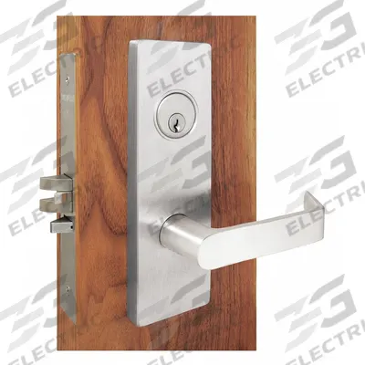 TOWNSTEEL Door Lockset: Chrome - Electric Lever Locksets