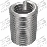 HELI-COIL Helical Insert: Tanged Tang Style, Free-Running, 5/16"-24 Thread Size, Plain, 100 PK (MPN A1191-5CN625). Key specifications — attr798694: 18-8; attr798710: Right Hand; attr798707: 5/16"-24; attr798676: Metal; attr798705: Inch; attr798675: HELI-COIL; attr798708: 200,000 to 250,000 psi; attr798713: Fine.