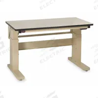 PRO-LINE Workbench: Adj Ht, Laminate, 72 in x 30 in, 1,000 lb Overall Load Capacity, Beige (MPN MVSII7230P). Key specifications — Brand: PRO-LINE.
