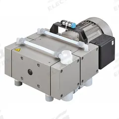 ILMVAC Vacuum Pump: 1/2 hp Output Power, 2.3 cfm Free Air Displacement, 29.86 in Hg Max Vacuum (MPN 2052B-01). Key specifications — attr51413: ILMVAC.