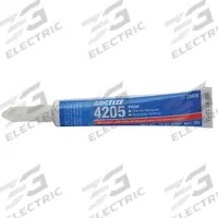 LOCTITE Instant Adhesive: 4205, Rubber, 0.7 fl oz, Tube, Clear, Gel, 50 g/L and Under (MPN 232840). Key specifications — attr171361: 4205; attr171356: 29 CFR 1910.1200; attr176624: Rubber; attr171350: Plastic; attr171337: LOCTITE; attr471573: Rubber.