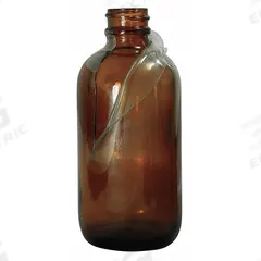 QORPAK Sampling Bottle: 120 mL, Amber, 22-400, No Closure, 128, No Closure, Type III (MPN GLA-00951). Key specifications — Body Color: Amber; Pre-Cleaned: None; Body Material: Soda Lime Glass; Brand: QORPAK; Screw Closure Size: 22-400; Graduated: No; USP Specification: Type III.