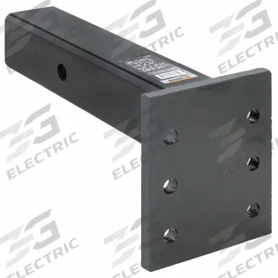 BUYERS PRODUCTS Pintle Hook Mounting Plate: 16,000 lb Gross Vehicle Wt Capacity - Pintle Mounts