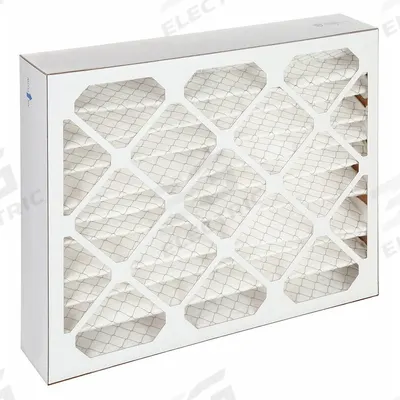 GRAINGER Pleated Air Filter: 20 in x 25 in x 4 in, MERV 13 - MERV 13 Pleated Air Filters