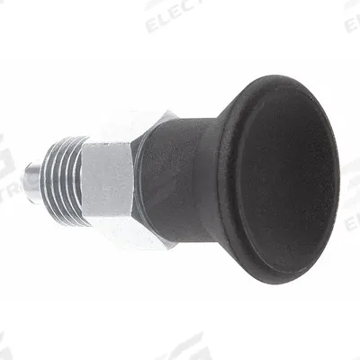 KIPP Indexing Plunger: Nonlocking, SS, 5/16"-24 Thread - Nonlocking Short-Pin Pull-Knob Indexing Plungers