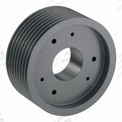 APPROVED VENDOR V-Belt Pulley: 3V800, 8 Groove, 8 in OD, Bushed Bore, SF - Bushed-Bore Cast-Iron Wedge V-Belt Pulleys
