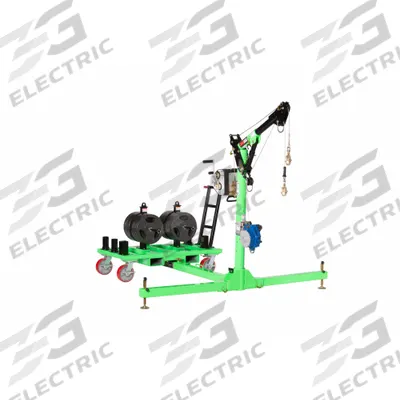 DBI-SALA Davit Base: 43 1/8 in, Davit Base, 9 7/8 ft Lg, 7 7/8 ft Max Base Wd, Green - Davit System Bases