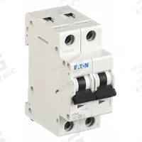 EATON IEC Supplementary Protector: 5 A Amps, 96V DC, 15kA at 415V AC, Lug, FAZ, 277/480V AC, C (MPN FAZ-C5/2). Key specifications — Terminal Connection: Lug; AC Voltage Rating: 277/480V AC; Curve Type: C; DC Voltage Rating: 96V DC; Max. AIR Rating: 15kA at 415V AC; Series: FAZ; Brand: EATON.