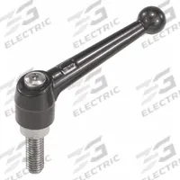 KIPP Adjustable Handle: Zinc w/ SS Thread, 5/8"-11, 110 mm Lg (MPN K0117.5A61X30). Key specifications — Brand: KIPP.