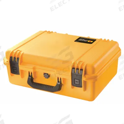 PELICAN Protective Case: 13 in x 18 in x 6 3/4 in Inside, No Foam, Yellow, Stationary - Laptop Cases