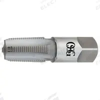 OSG Pipe and Conduit Thread Tap: 1 1/2"-11.5 NPTF, 7 Flute, Black Oxide High Speed Steel (MPN 1313401)