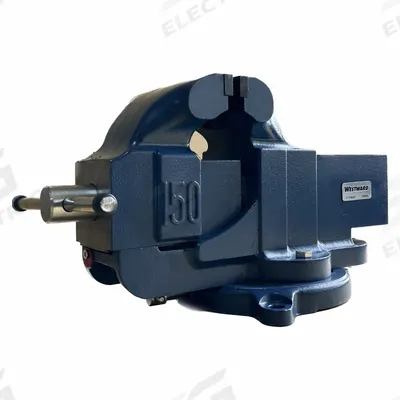 WESTWARD Bench Vise: Heavy Duty, Enclosed, 6 in Jaw Face Wd, 6 1/2 in Max Jaw Opening - Bench Vises