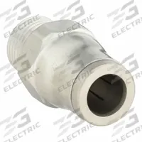 LEGRIS Push-Fit Adapter Fitting: 5/32 in OD x 1/8 in Pipe Size, Push-to-Connect x MNPT, Silver (MPN 3805 04 11). Key specifications — Brand: LEGRIS; Thread Size A: 1/8"-27.