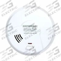UNIVERSAL SECURITY INSTRUMENTS Smoke and Fire Alarm: Smoke, 10 Year Sealed Battery, Smoke Detector (MPN AMI3051SB). Key specifications — Sensor Type: Photoelectric; Features: Test Button; Volume Level: 85 dB; Mount Type: Surface; Battery Size: AA; Alert Type: Sound; Includes: Battery; Brand: UNIVERSAL SECURITY INSTRUMENTS.