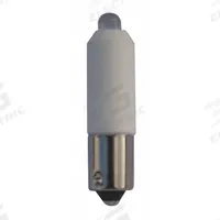 EATON Compact LED Bulb: LED, Miniature Bayonet (BA9s), (T) Tubular, T3-1/4, 120V AC, 1 W Watt, White (MPN HT8LEDWF7). Key specifications — Light Color: White; Voltage: 120V AC; Brand: EATON; Bulb Shape: T3-1/4.