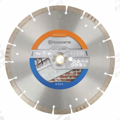 HUSQVARNA Diamond Saw Blade: Block/Brick/Concrete/Reinforced Concrete/Roof Tile - Concrete & Asphalt-Cutting Blades