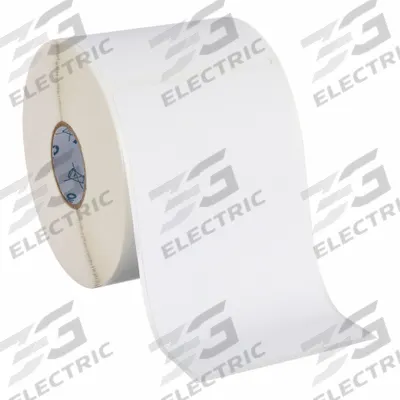 DYMO Printer Label: 4 in Label Wd, 2 5/16 in Label Ht, White, 1 in Core Dia. - Desktop Direct Thermal Labels
