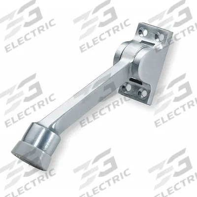 ROCKWOOD Lever Door Holder: Door - Mounted, 1 1/4 in Wd, 2 1/4 in Overall Ht - Lever Door Holders