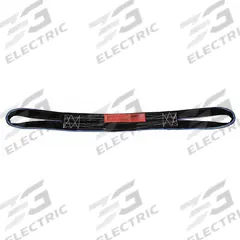 LIFT-ALL Web Sling: Type 6, Polyester, 2 Plies, 8 ft Sling Lg, 12 in Eye Lg, 4 in Sling Wd (MPN RE2804TX8). Key specifications — attr993493: Type 6; attr993467: LIFT-ALL; attr993470: Silver; attr993497: Fully Sewn; attr1026809: Standard Tag.