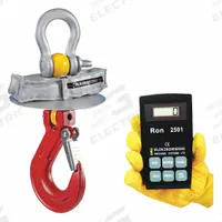 RON CRANE SCALES Crane Scale: 20,000 lb Wt Capacity - Imperial, +/-0.1% Accuracy, 10 lb, CE/FCC/UL (MPN RON 2501-H-10H). Key specifications — Readability: 10 lb; Standards: UL; Indicator Attachment: Wireless Remote; Includes: Foundry Kit, Load Cell Thermometer, and Heat Shield; Housing Material: Alloy Steel; Manufacturer Part Number: RON 2501-H-10H; Brand: RON CRANE SCALES; Weighing Units: N.