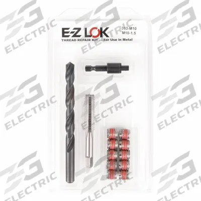 APPROVED VENDOR Self Locking Thread Insert: Thin Wall, M10-1.50 Int Thrd Sz - Self-Locking Insert & Installation Tool Kits