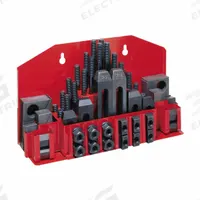 JET Machine Clamping Kit: For 5/8 in T-Slot, 1/2"-13 Stud, 58 Pc (MPN 660012). Key specifications — Brand: JET; Includes Studs: (4) 7 in.