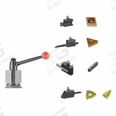 DORIAN Tool Post and Holder Set: QITP30N - Turning, Facing & Boring Tool Post & Tool Post Holder Sets