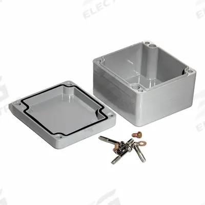 HAMMOND Enclosure: Die-Cast Aluminum, 2 in x 3 in x 2 in, NEMA 12/13/4/4X/6/6P - Fiberglass Submersible Enclosures