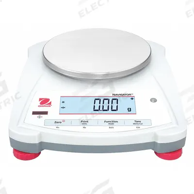 OHAUS Industrial Bench Scale: 5 3/4 in x 5 3/4 in, Not IP Rated, Integrated - Compact Bench Scales