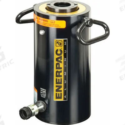 ENERPAC Hollow Cylinder: 127.5 ton Nominal Capacity, 3 15/16 in Nominal Stroke Lg - Lightweight Hollow Rams