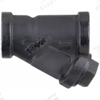 BELL & GOSSETT Y Strainer: 1 in, NPT, Mesh, 0.0331 in Screen Size, Cast Iron, 2 3/8 in Ht, 4 in Lg (MPN 415C - 1"). Key specifications — Brand: BELL & GOSSETT; Manufacturer Part Number: 415C - 1"; Screen Material: Stainless Steel.