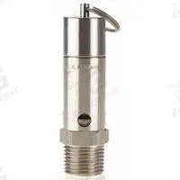 CONRADER Safety Valve: Hard Seat, 1/2 in (M)NPT Inlet (In.), 75 psi Preset Setting (PSI) (MPN SRH375-1/2-SS-075). Key specifications — attr291993: Hard Seat; attr291998: Stainless Steel; attr292007: Stainless Steel; attr292009: Stainless Steel; attr294753: CONRADER.