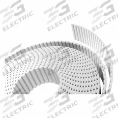 MEGADYNE Timing Belts: Megalinear, Priced per FT (Must be purchased in 5-FT increments), 5 mm Pitch (MPN L25AT5). Key specifications — Manufacturer Part Number: L25AT5; Belt Series: Megalinear; Brand: MEGADYNE; Industry Number: L25AT5; Length Type: Ends Not Joined; Series: Megalinear Steel Cable; Tooth Profile: Trapezoidal; Outside Length: Priced per FT (Must be purchased in 5-FT increments).
