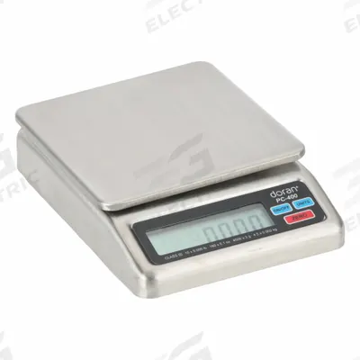 DORAN Food Scale: 6 1/2 in Weighing Surface Dp, 6 1/2 in Weighing Surface Wd - Pricing Scales
