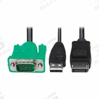 EATON TRIPP LITE Adapter Kit: Display Port/HDMI/USB 2.0, 1920x1080 (1080p) @ 60Hz, Tripp Lite Series (MPN P778-006-DP). Key specifications — Brand: EATON TRIPP LITE; Connection Technology: HDMI; Product Type: Adapter Cable Kit; Supported Video Resolution - Maximum: 1920x1080 (1080p) @ 60Hz; Compatible KVM Switch Type: Tripp Lite Series; End 1 Connection Type: HD15; End 1 Gender: Male; End 2 Connection Type: Display Port.