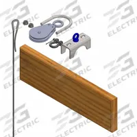 SPALDING Winch Retrofit Kit: For Use With 402-742 QR4000 Electric Winch, Winch Retrofit Kit (MPN 301-064). Key specifications — Brand: SPALDING; For Use With: 402-742 QR4000 Electric Winch; Equipment Product Type: Winch Retrofit Kit.