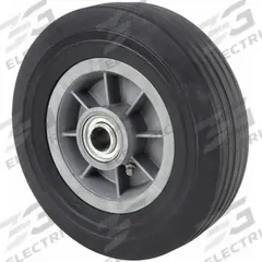 APPROVED VENDOR Solid Wheel: 8 in Wheel Dia., 2 in Wheel Wd, Rubber, 500 lb Load Capacity, Plastic (MPN 53CM87). Key specifications — Brand: APPROVED VENDOR; Tire Sidewall Number: 8x2.