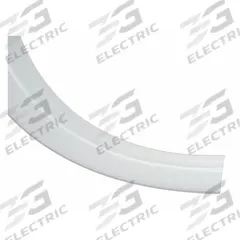 MONROE PMP Piano Hinge: Plastic, 600 in Leaf Ht, 2 in Leaf Wd, Staple (MPN CPW2000-50). Key specifications — Material: Plastic.