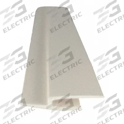 PAWLING Joint Cover: PVC, Joint, 8 ft Panel Size, Linen White, 0.025 in Thick - PVC Wall Panels & Coverings Trim