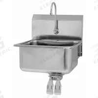 SANI-LAV Hand Sink: 1 Stations, 10 in Bowl Dp, 19 in Bowl Lg, 16 in Bowl Wd, Faucet Included, 18 ga (MPN 525L). Key specifications — Includes Side Splash: Side Splash Not Included; Series: Stainless Steel Hand Wash Sink; Brand: SANI-LAV.