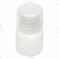 APPROVED VENDOR Reagent Bottle: Polypropylene, 0.5 fl oz, 15 mL, Colorless, Closure Included (MPN 33253). Key specifications — attr1369882: Colorless; attr1389357: Attached; attr1369885: APPROVED VENDOR; attr1369835: None; attr1369833: Yes.