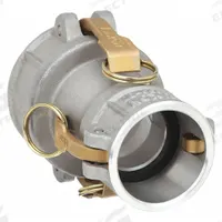 Cam and Groove Coupling: 100 psi Max. Working Pressure @ 70 F, 6 57/64 in Overall Lg, Nitrile (MPN 3040-DD-AL). Key specifications — Fitting Type: Female Coupler x Female Coupler; Gasket Material: Nitrile; Brand: DIXON VALVE & COUPLING.
