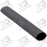3M Heat Shrink Tubing: 0.25 in I.D. Before Shrinking, 0.08 in I.D. After Shrinking, 6 in Lg, 10 PK (MPN EPS300-1/4-6"-BLACK-10-10 PC PKS). Key specifications — Color: Black; Brand: 3M.