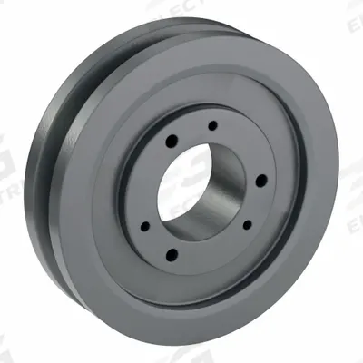 APPROVED VENDOR V-Belt Pulley: C85, 1 Groove, 8.9 in OD, Bushed Bore, SF - Bushed-Bore Cast-Iron V-Belt Pulleys