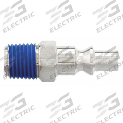 SPEEDAIRE Quick Connect Hose Coupling: 1/4 in Body Size, 3/8 in Hose Fitting Size - ARO Stainless Steel Quick-Connect Air Coupling Plugs