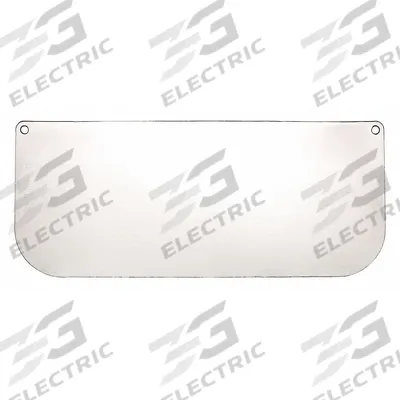 JACKSON SAFETY Face Shield Visor: 15 1/2 in Overall Wd, 6 in Overall Ht - General Purpose Replacement Visors