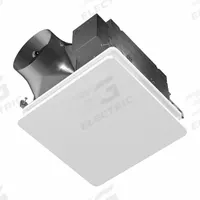EVOLVE Premium Exhaust Fan w/ Continuous Run, 110-130-150 Selectable CFM: Ceiling, 150 cfm Max (MPN PTE1115RK). Key specifications