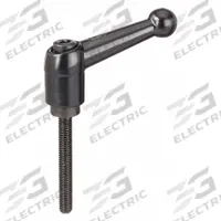 KIPP Adjustable Handle: Zinc w/ Steel Thread, #10-32, 39 mm Lg (MPN K0116.1A11X35). Key specifications — Brand: KIPP.